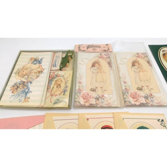 Large Lot of Vintage Jan Hagara Stationery Notecards Envelopes Postcards - Picture 2 of 5